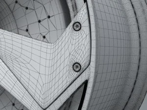 lamborghini reventon rim 3D Model