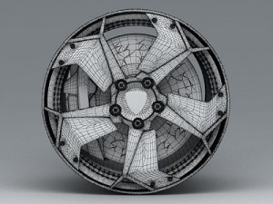 lamborghini reventon rim Modelo 3D
