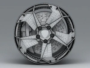 lamborghini reventon rim 3D Model