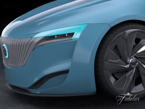 buick riviera concept 2013 3D Модель