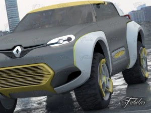 renault concept vol 1 3D Model