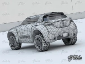 renault concept vol 1 3D Model