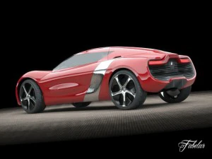renault concept vol 2 3D Model