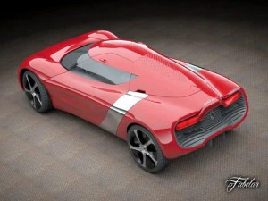 renault concept vol 2 3D Model