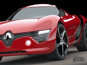renault concept vol 2 3Dモデル