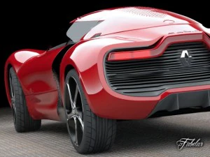 renault concept vol 2 3D Model