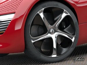 renault concept vol 2 3D Model