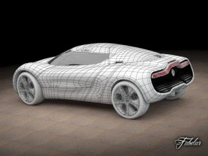 renault concept vol 2 3D Model