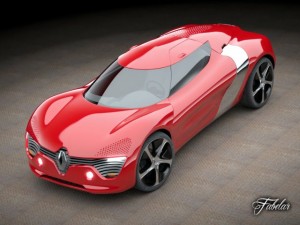 renault concept vol 3 Modèle 3D