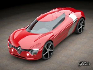 renault concept vol 3 3D Model