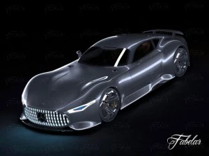 mercedes concepts vol 3 3D Model