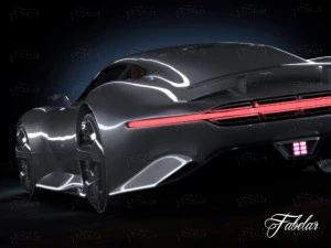 mercedes concepts vol 3 3D Model
