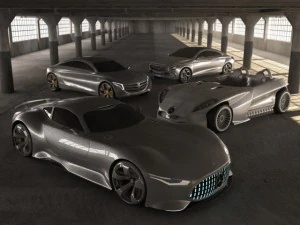 mercedes concepts vol 3 3D Model