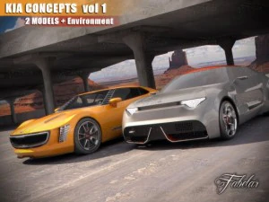 conceitos kia vol 1 Modelo 3D