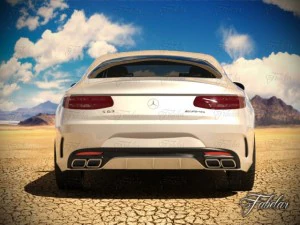 mercedes s63 coupe 2015 amg german deutch germany 3D Model