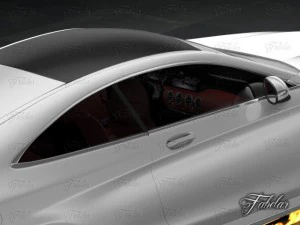 mercedes s63 coupe 2015 amg german deutch germany 3D Model