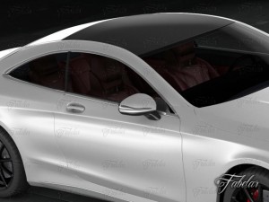 mercedes s63 coupe 2015 amg german deutch germany 3D Модель