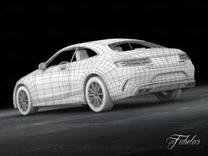 mercedes s63 coupe 2015 amg german deutch germany 3D Model
