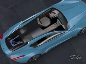 buick riviera concept environment 3D Model
