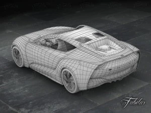 buick riviera concept environment 3D Model