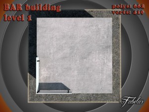 bar level 1 3D Model