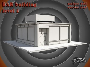 bar level 1 3D Model