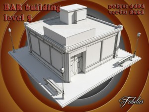 bar level 5 Modelo 3D