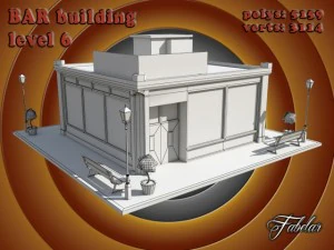 bar level 6 3D Model