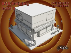 bar level 8 Model 3D