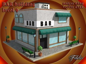 bar level 9 3D Model