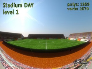 stadium level 1 day 3D Model