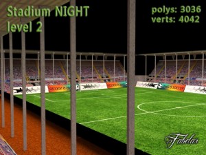 stadium level 2 night 3D 모델