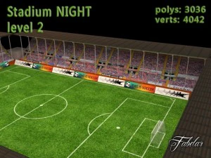 stadium level 2 daynight 3D Model