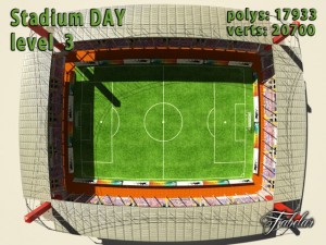 stadium level 3 daynight 3D Model