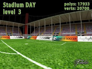 stadium level 3 daynight 3D Model