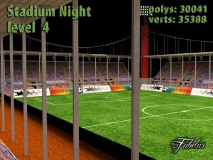 stadium level 4 night 3D Model