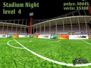 stadium level 4 night 3D Model
