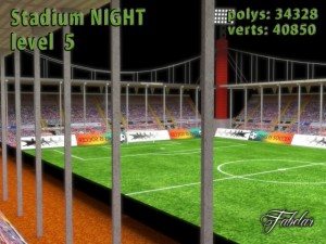 stadium level 5 night 3Dモデル