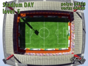 stadium level 5 daynight 3D Model