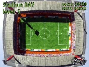 stadium level 5 daynight 3D Model