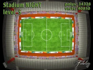 stadium level 5 daynight 3D Model