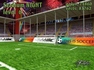 stadium level 6 night Model 3D