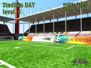 stadium level 6 daynight 3D Model