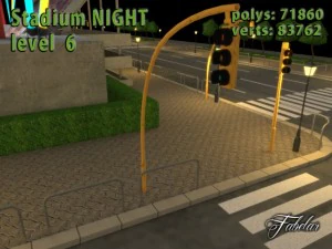 stadium level 6 daynight 3D Model