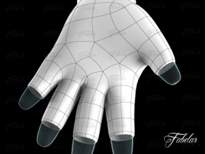weight lifting gloves Modèle 3D