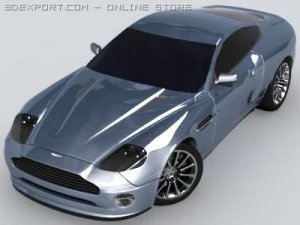 aston martin vanquish s 3D Model