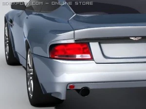 aston martin vanquish s 3D Model
