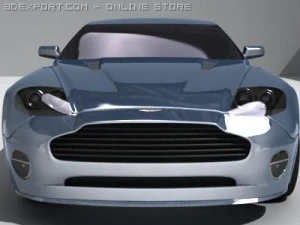 aston martin vanquish s 3D Model