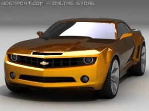 chevrolet camaro 3D Model