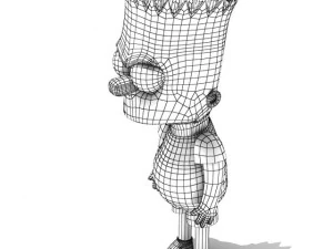 bart simpson 3D Model